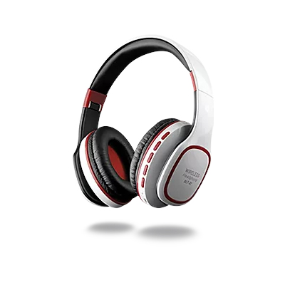 Powerway BTX100 MicroSD + FM Destekli Kablosuz Kulak Üstü Bluetooth Beyaz Kulaklık