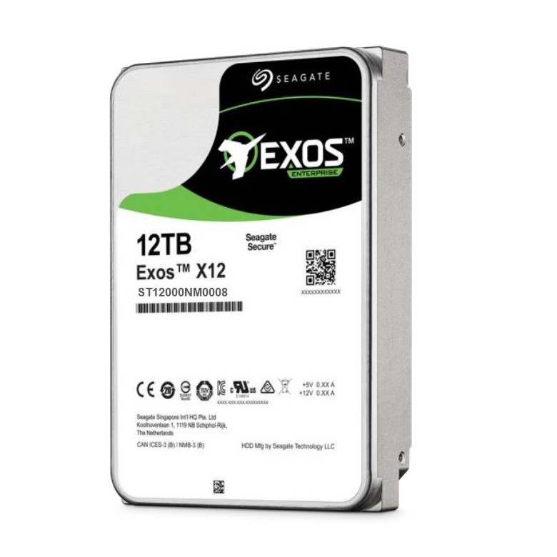Seagate EXOS 12TB 7200 512E/4KN ST12000NM0008