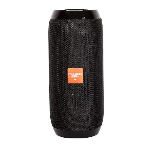 Powerway WRX01 Bluetooth Hoparlör Extra Bass Ses Bombası Siyah