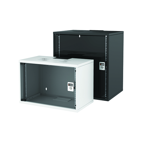 Ager 4U 540X400 Duvar Tipi Soho Kabinet AG-SH04U5440B1-CBAA-B6-D1-04U5440 (Ön Cam Kapak/C- B1 Beyaz)