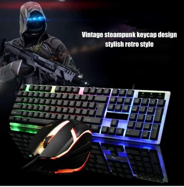 Raynox RX-K800 Gaming Işıklı Klavye/Mouse Set