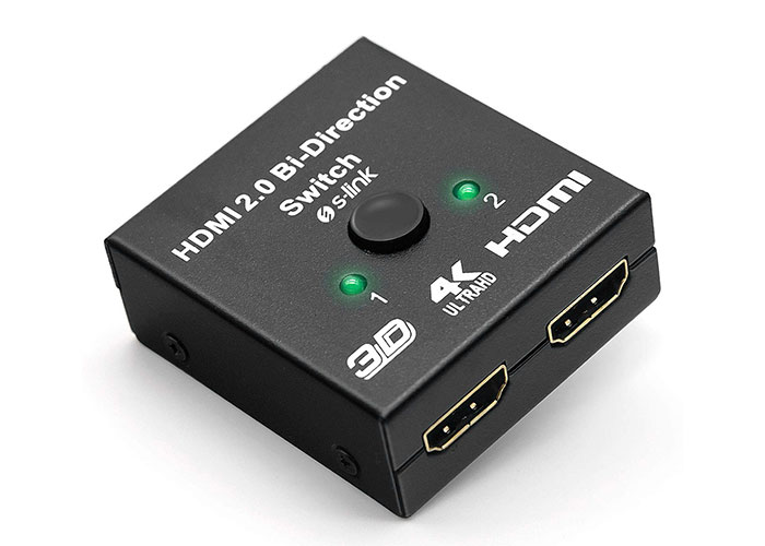 S-Link SL-LU613 2 Port HDMI Çift Yönlü Switch ve Splitter