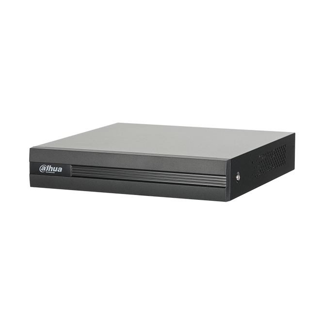 Dahua XVR1B04-I 4 Kanal H.265 4XIP 1XSES 1XVGA 1XHDMI 1080N HDCVI/AHD/TVI/CVBS/IP Dvr Kayıt Cihazı Siyah