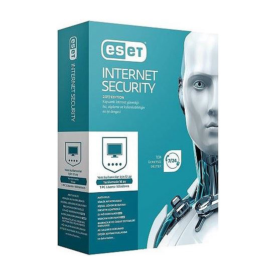 Eset Internet Security Kutu 3 Kullanıcı 1 Yıl