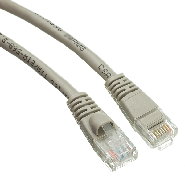 TeknoGreen TKC-001G 1m. Cat6 Kablo Gri