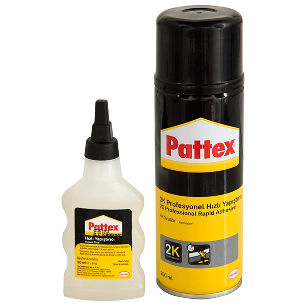 Pattex 2K Hızlı Yapıştırıcı Aktivatör 200ml + 50ml