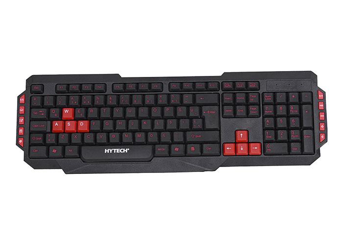 Hytech HYK-46 GAMY Siyah USB Mavi Tuşlu Q Gaming Oyuncu Klavye