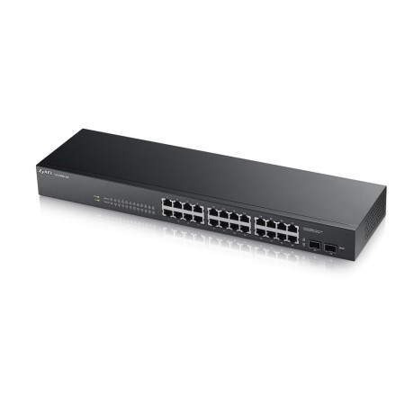 Zyxel GS1900-24-EU0102F 24 Port 10/100/1000 +2 SFP L2 Rackmount Yönetilebilir Switch