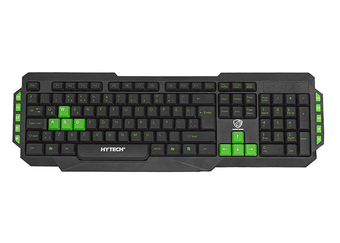 Hytech HKM-58 GAMY PLUS Yeşil Tuşlu Q Gaming Oyuncu Klavye