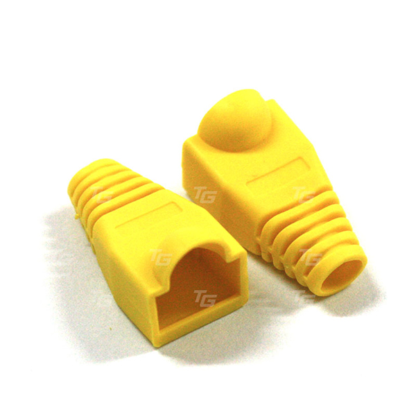 TeknoGreen TKJ-45PY Sarı RJ45 Kılıf Plug (100 Adet Paket)