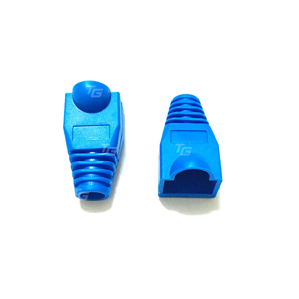 TeknoGreen TKJ-45PB Mavi RJ45 Kılıf Plug (100 Adet Paket)