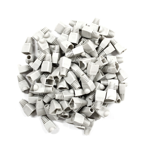 TeknoGreen TKJ-45PW Beyaz RJ45 Kılıf Plug (100 Adet Paket)