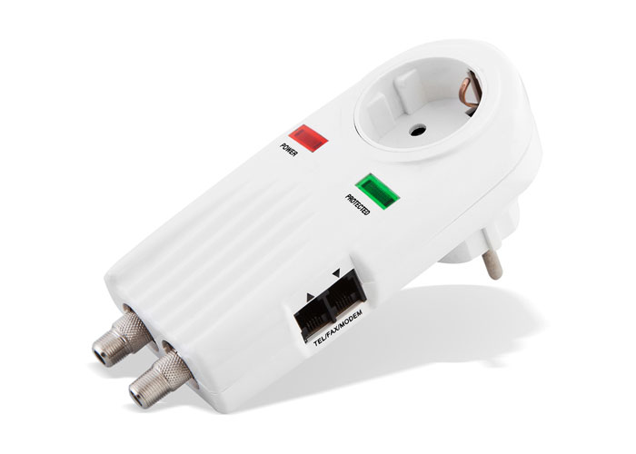 S-link MSIS-TNC Bnc - Tel/Fax/Modem - Network Akım Koruyucu Priz