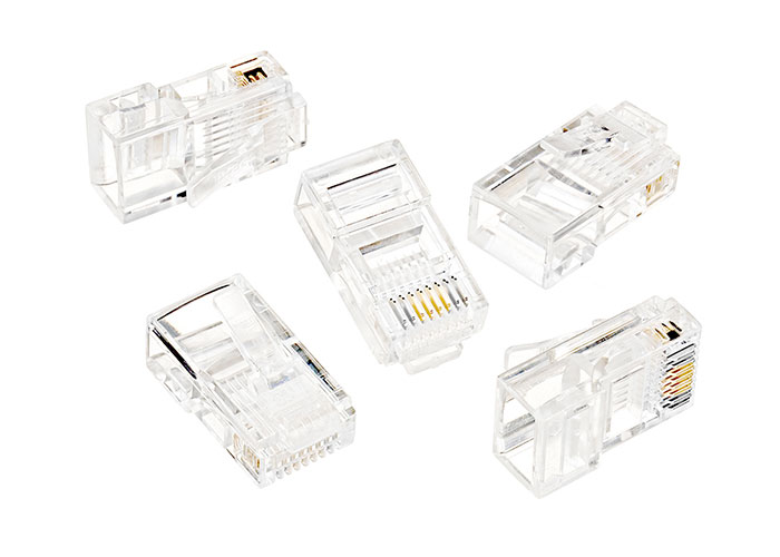 S-link SL-COB25P RJ45 Utp CAT6 100 Lü Paket Pass Type Ez Konnektör (Düz)