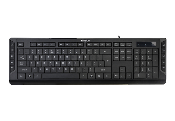 A4 Tech KD-600 USB Q MM Klavye Siyah Klavye