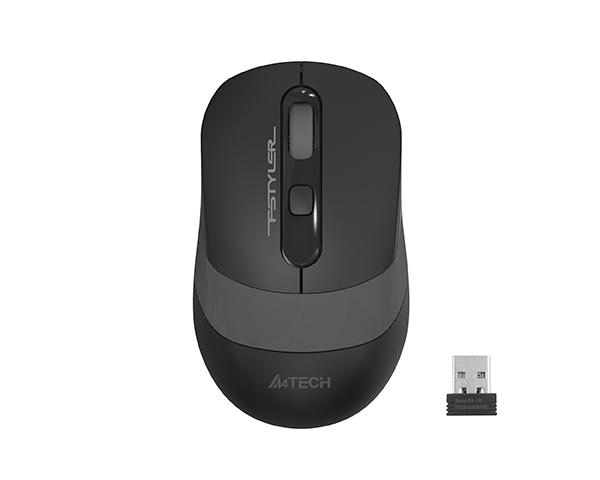 A4 Tech FG10 Kablosuz Optik Mouse Siyah/Gri