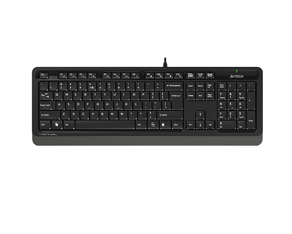 A4 Tech Fk10 Q Usb Gri Tr Fn-Multimedya Klavye