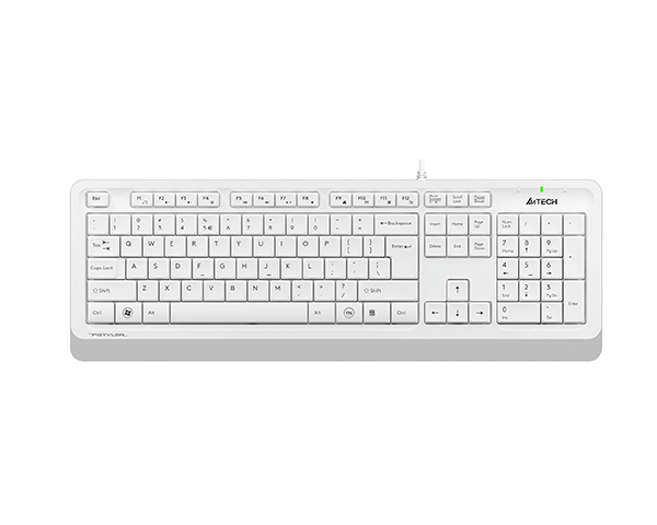 A4 Tech Fk10 Q Usb Beyaz Tr Fn-Multimedya Klavye