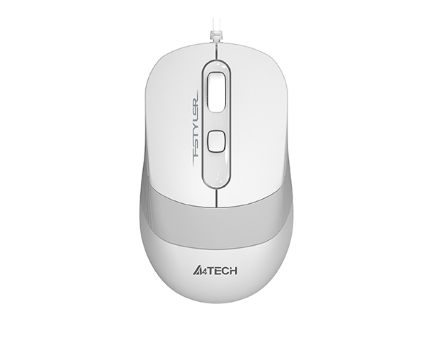 A4 Tech FM10 Kablolu Optik Mouse Gri/Beyaz