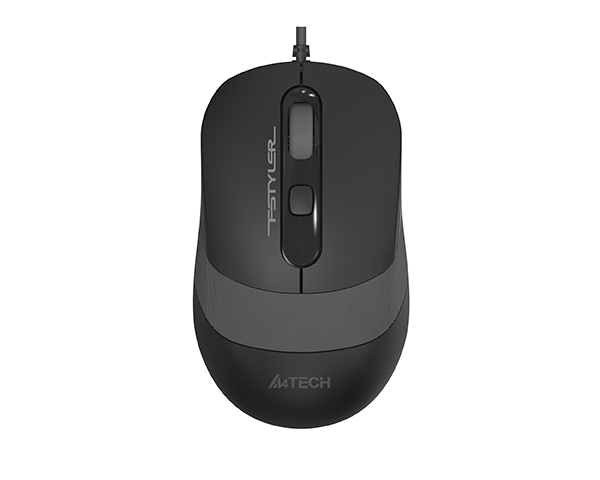 A4 Tech FM10 Kablolu Optik Mouse Siyah/Gri