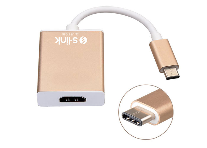 S-link SL-USB-C55 Type-C to Hdmi Adaptör