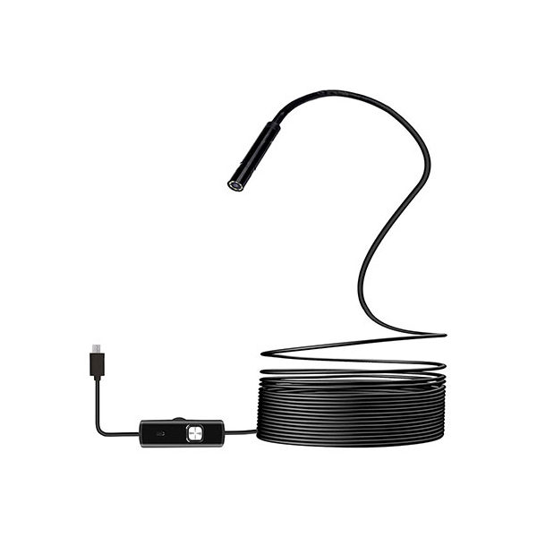 Hytech HY-XYK10 5.5mm Micro USB / USB LED Işıklı Yılan Kamera 5 Metre