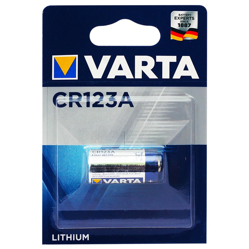 Varta CR123A 3 Volt Lityum Pil Tekli