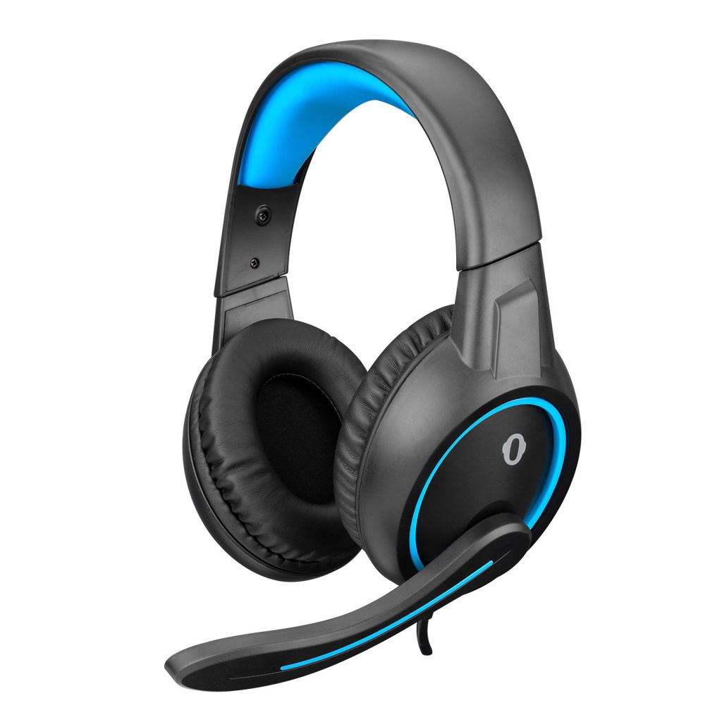 Snopy SN-GX1 ERGO Siyah/Mavi 3.5mm Gaming Oyuncu Mikrofonlu Kulaklık