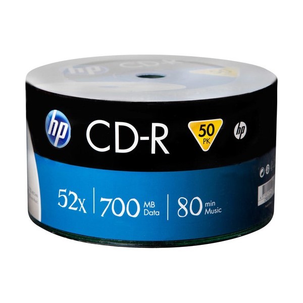 HP CD-R CRA00070 52X 700 Mb 50li Paket Boş Cd