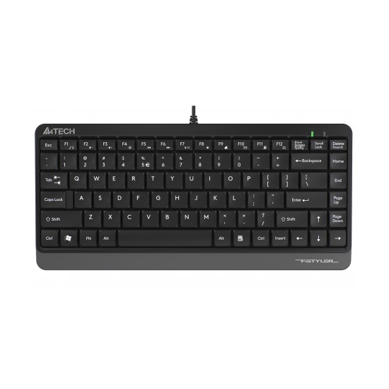 A4 Tech FK11 Usb Kablolu Q Multimedia Mini Klavye Gri