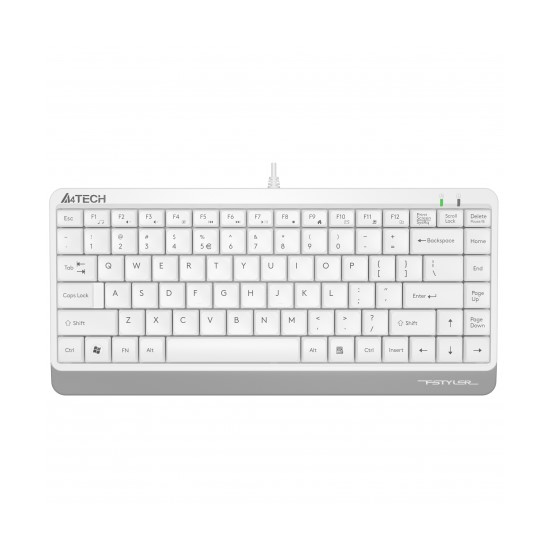 A4 Tech FK11 Usb Kablolu Q Multimedia Mini Klavye Beyaz