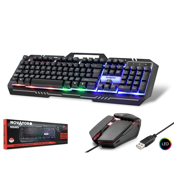 Hadron Novator HD865 Q Usb Gaming Klavye Mouse Set