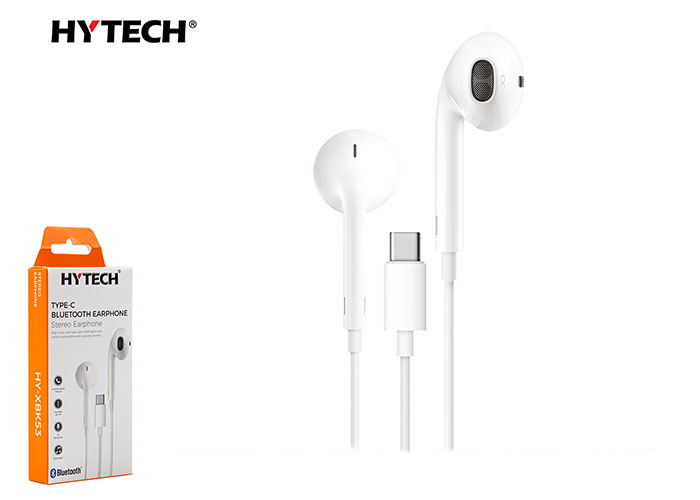 Hytech HY-XBK53 Beyaz iPhone Telefon Uyumlu Type C Konnektörlü Kulaklık