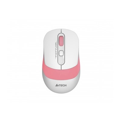 A4 Tech FG10 Kablosuz Optik Mouse Beyaz/Pembe