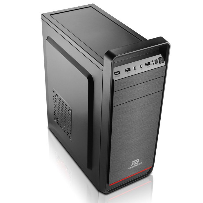 Power Boost VK-A005S 250W ATX Shiny Piano Siyah Kasa