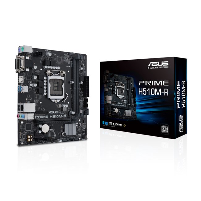 Asus Prime H510M-R-SI Intel H510 Hdmi, Vga, Dvi DDR4 Soket 1200 mATX Anakart