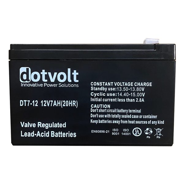 Dotvolt Volt DT7-12 12V 7AH Ups Aküsü 2 Kg +