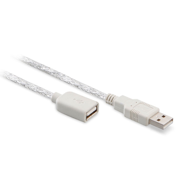 S-link SL-UE135 Usb2.0 15m Şeffaf Uzatma Kablo