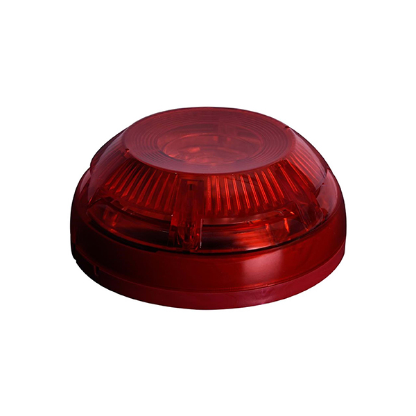 Teknim TFS-3192R Konvansiyonel Flaşörlü Yangın Alarm Sireni Kırmızı