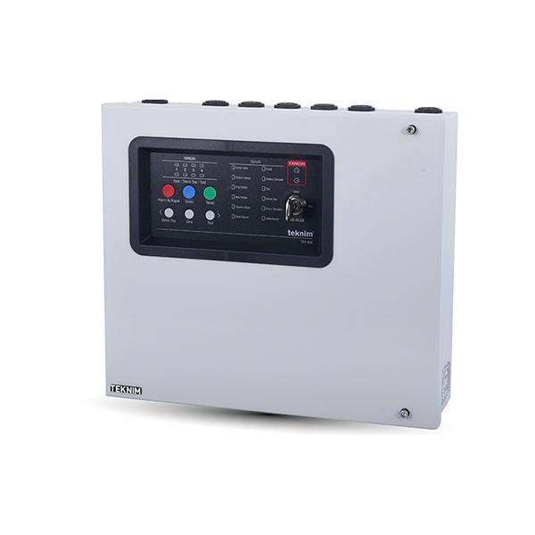 Teknim TFP-404 4 Bölgeli Konvansiyonel Yangın Alarm Paneli