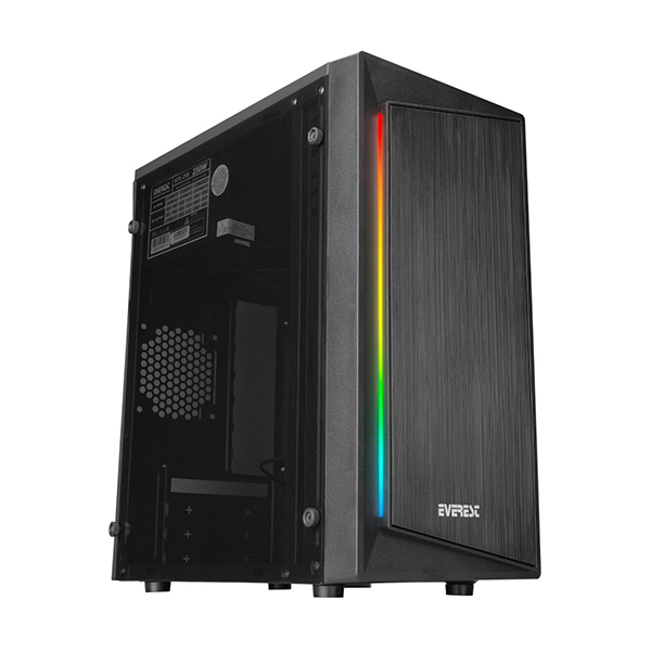 Everest BLAZON 250W RGB Led Şeritli Akrilik Panel Gaming Oyuncu Kasası