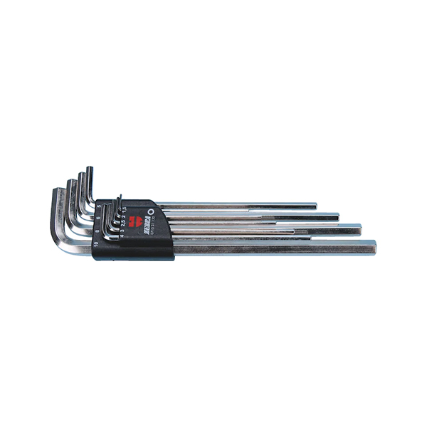 Würth Zebra 1.5-10mm Muhafazalı 9 Parça Alyan Anahtar Seti Art. 0715 31 120