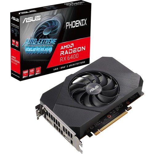 Asus Radeon PH-RX6400-4G 4GB Gddr6 64 Bit 2321Mhz Hdmı/Dp Ekran Kartı
