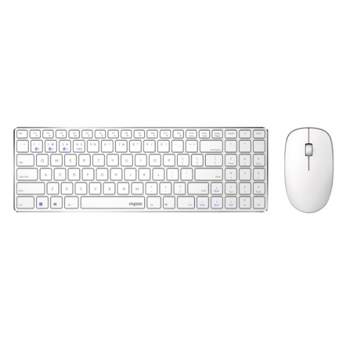 RAPOO 18483 9300M 1300DPI Çok Modlu Ultra İnce Kablosuz Türkçe Klavye Mouse Set