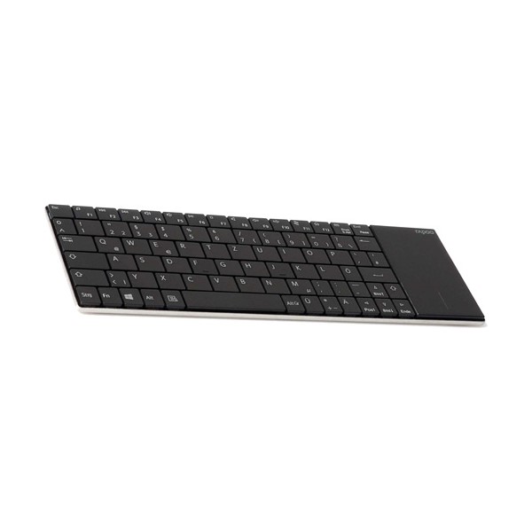 RAPOO 19288 E2710 Kablosuz Touchpadli Dokunmatik Ultra İnce Türkçe Klavye