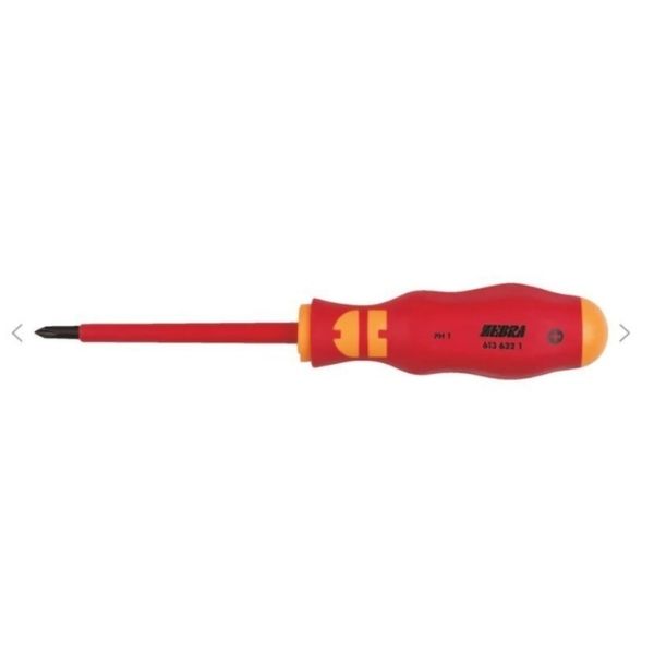 Würth Zebra VDE Yalıtımlı Yıldız Tornavida (Ac 1000V-Dc 1500V ) Art. 06136322
