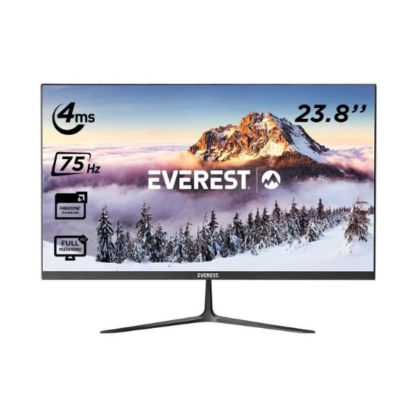 Everest M545 23.8 75Hz 4ms Full Hd  Vga+Hdmı+Audio+Type-C Monitör