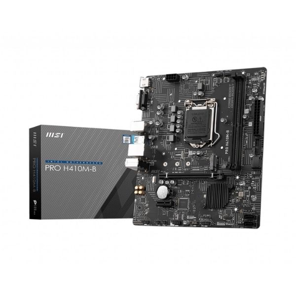 MSI Pro H410M-B 1200P DDR4 2933 M.2 Vga Hdmı Usb 3.2 mATX