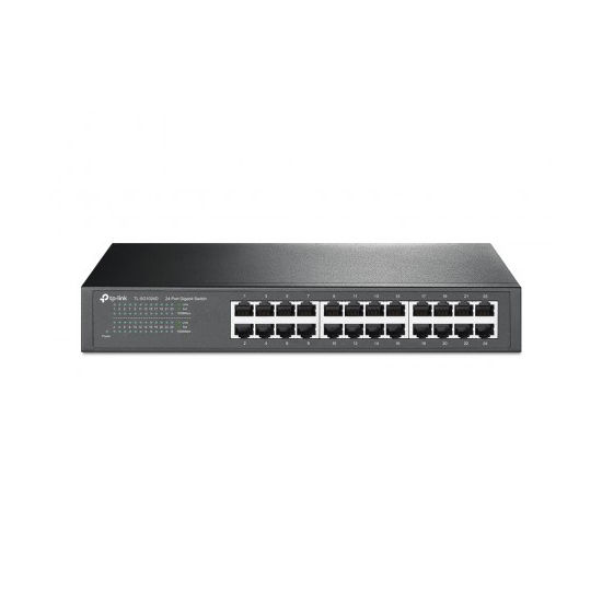 Tp-Link TL-SG1024D 24 Port 10/100/1000 Yönetilemez 1U Metal Rackmount Switch