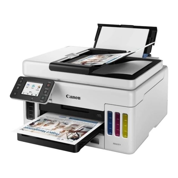 Canon MAXIFY  GX6040 Renkli Mürekkep Tanklı Çok Fonksiyonlu Yazıcı Dub +Wifi